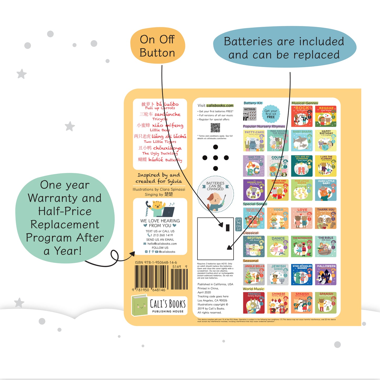 Cali's Books - Chinese Nursery Rhymes (6794273226786)