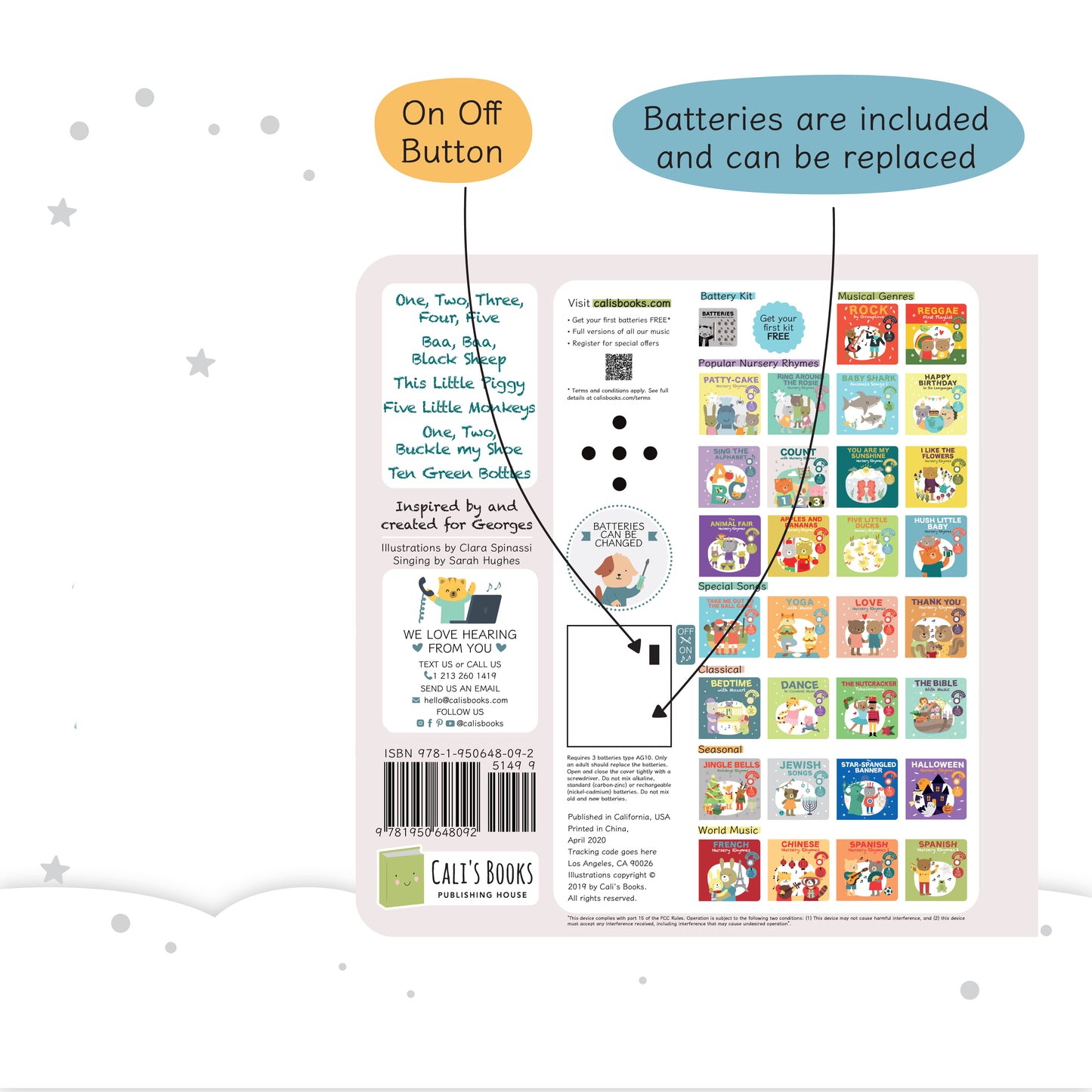 Cali's Books - Count With Nursery Rhymes (6794273161250)