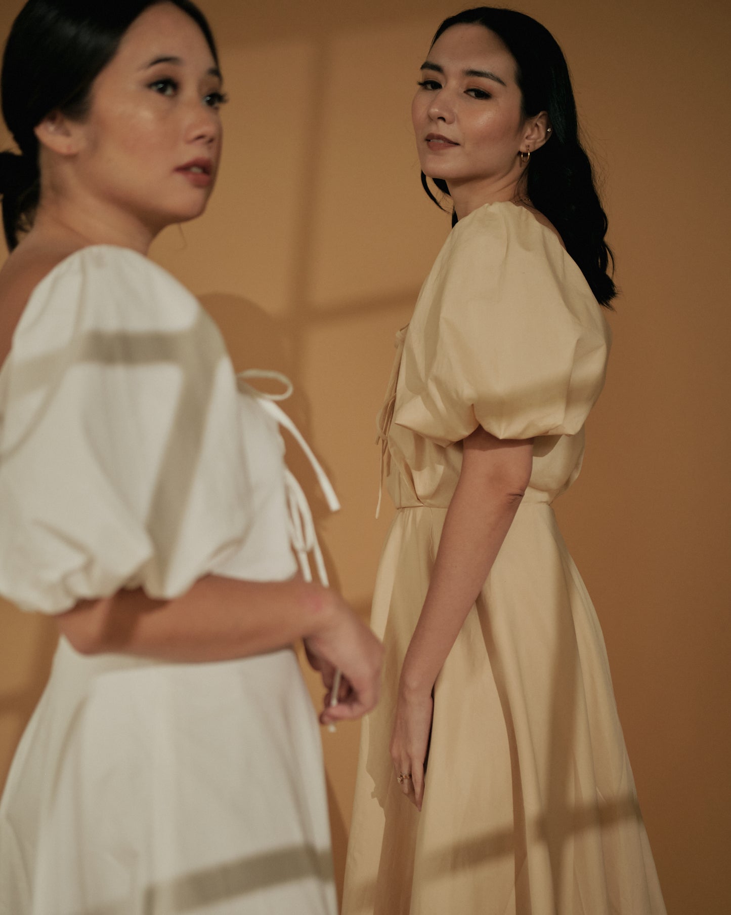 Milk Easy x Vania Romoff Midi Dress in White (7165722492962)