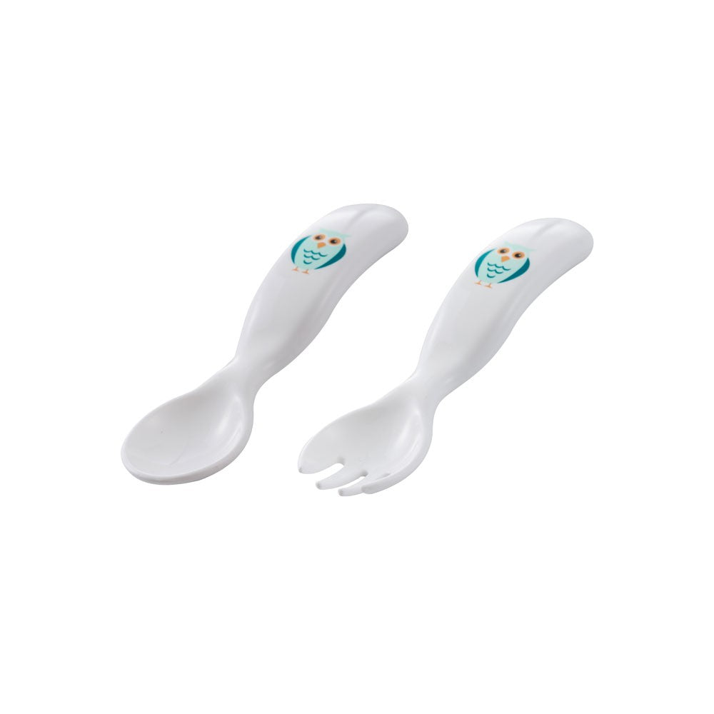 Mamajoo - Baby Design Spoon & Fork Set (4544960397346)