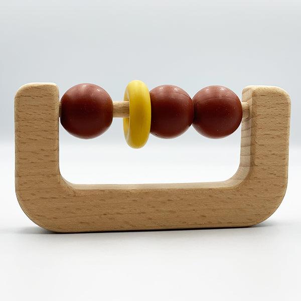 Hugo Happy Home - Abbot Beech Wood and Silicone Teether (4860818063394)