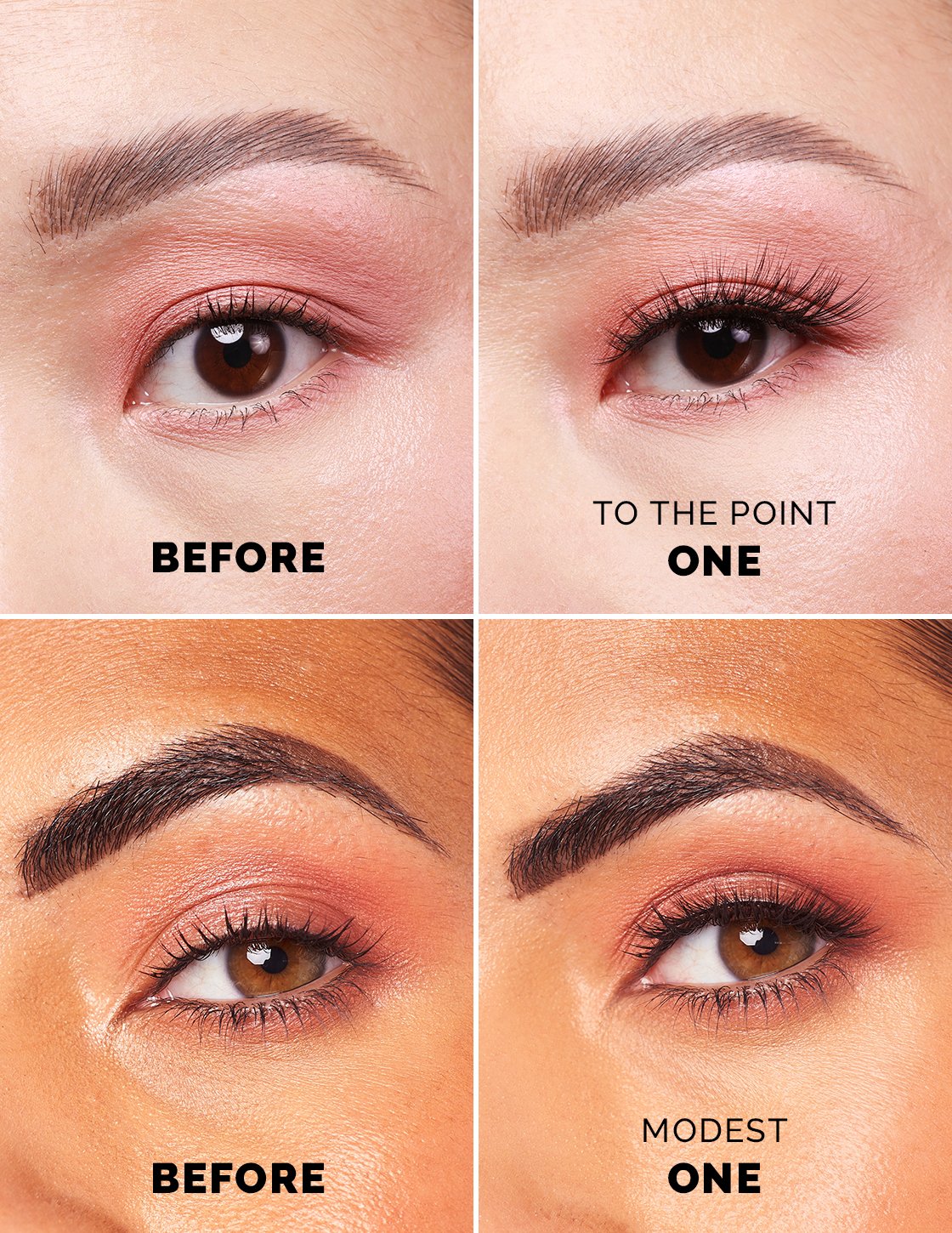 Clean Beauty Society - The Quick Flick Lash Essentials Pack - Clear Adhesive Liner w/ Modes #1 and To the Point #1 Eye Lashes Plus Lash Applicator (6572751192098)