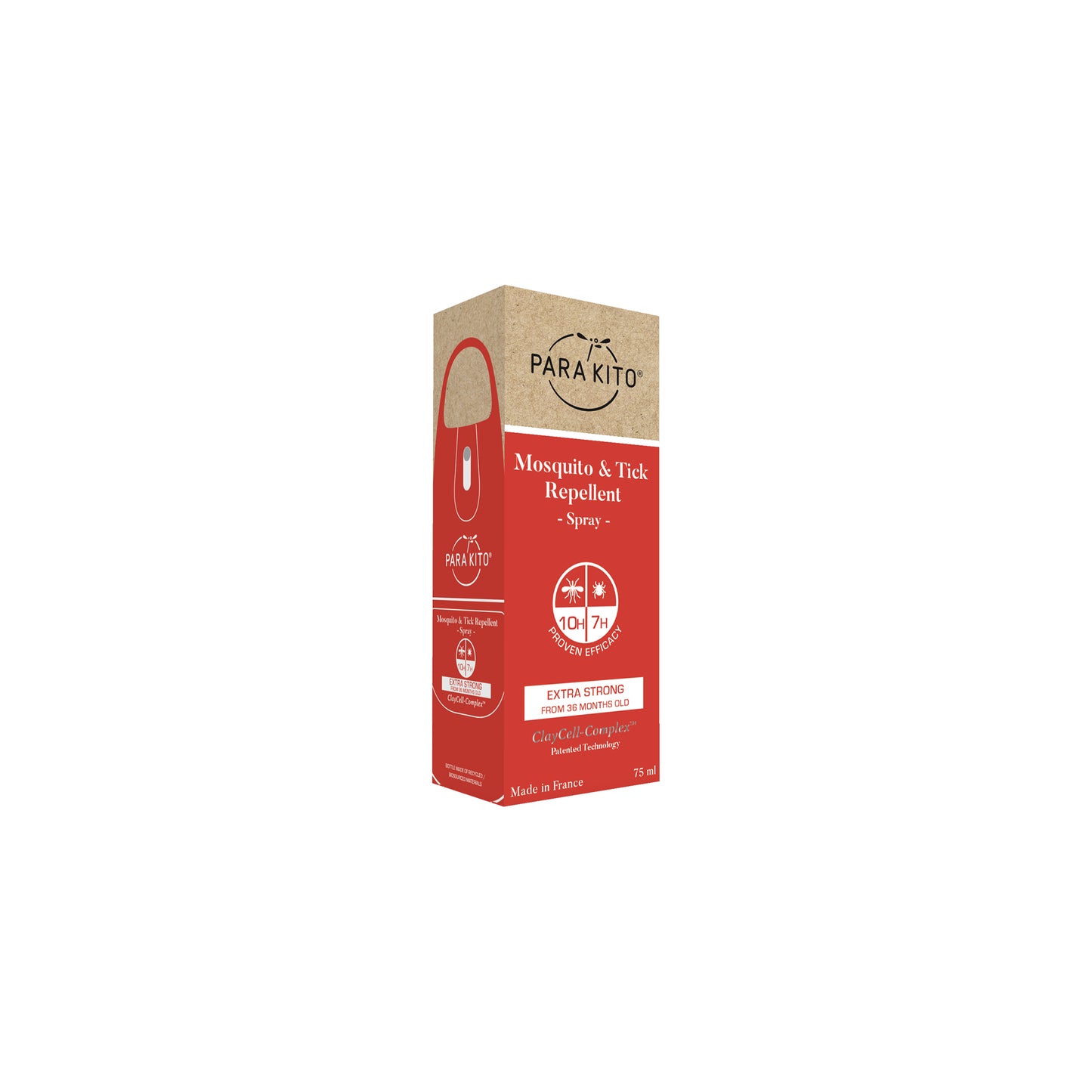 Para'Kito - Mosq. & Tick Repspray Extra Strong Protection (6799392178210)