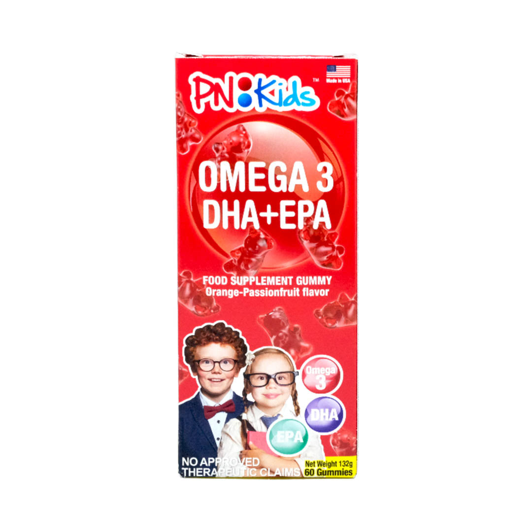 PNKids - Kids Super Brain Omega 3 DHA 60ct (7167633522722)