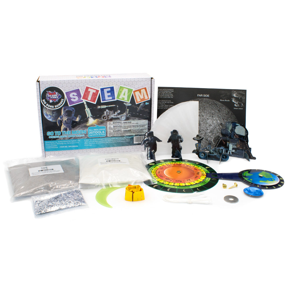 Hello Happy Nina - Big Bang Science STEAM Experiment Kit (Go to the Moon) (4828421423138)