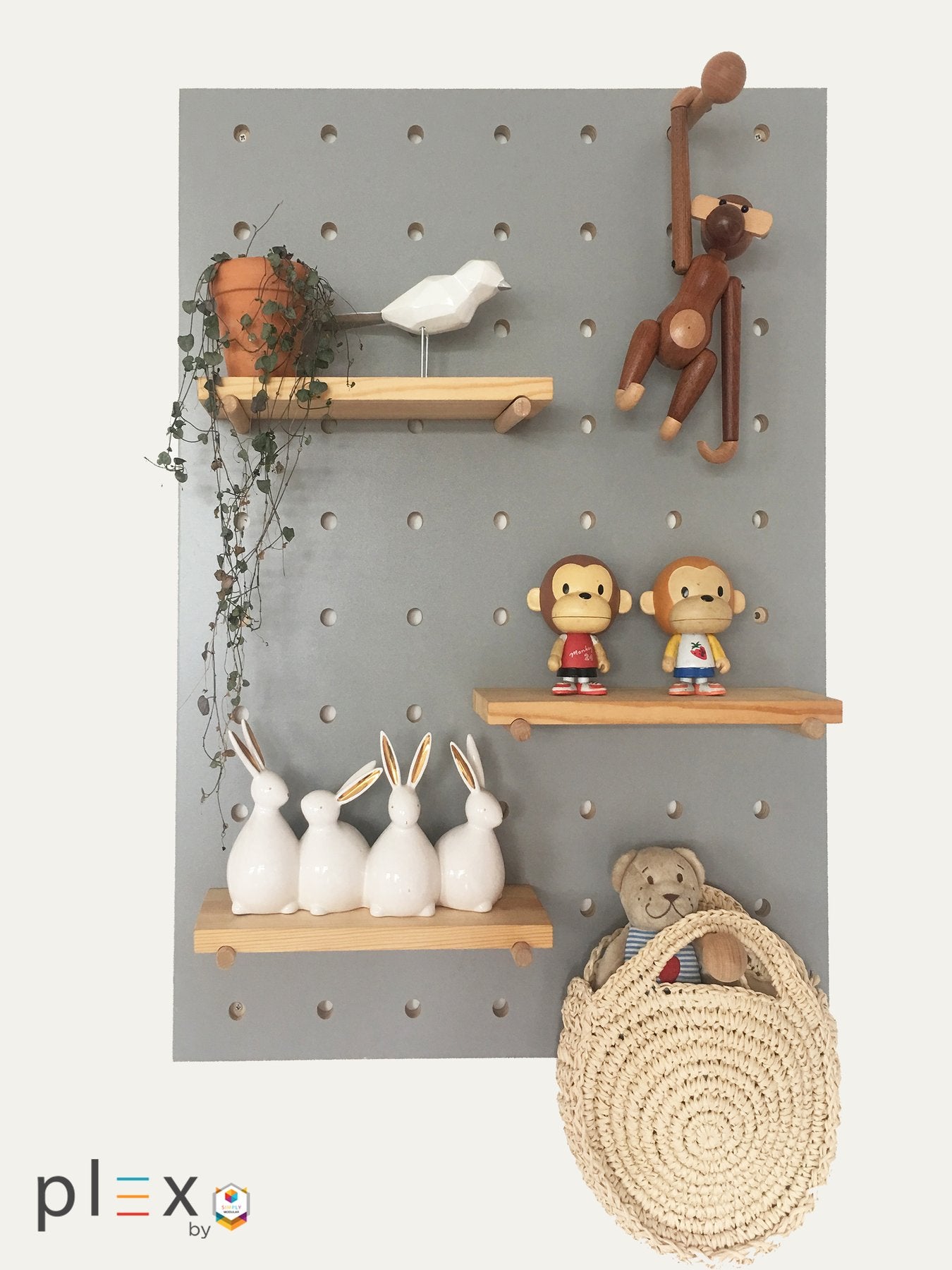 Simply Modular - Plex Pegboard 40 x 60 cm (6544506355746)