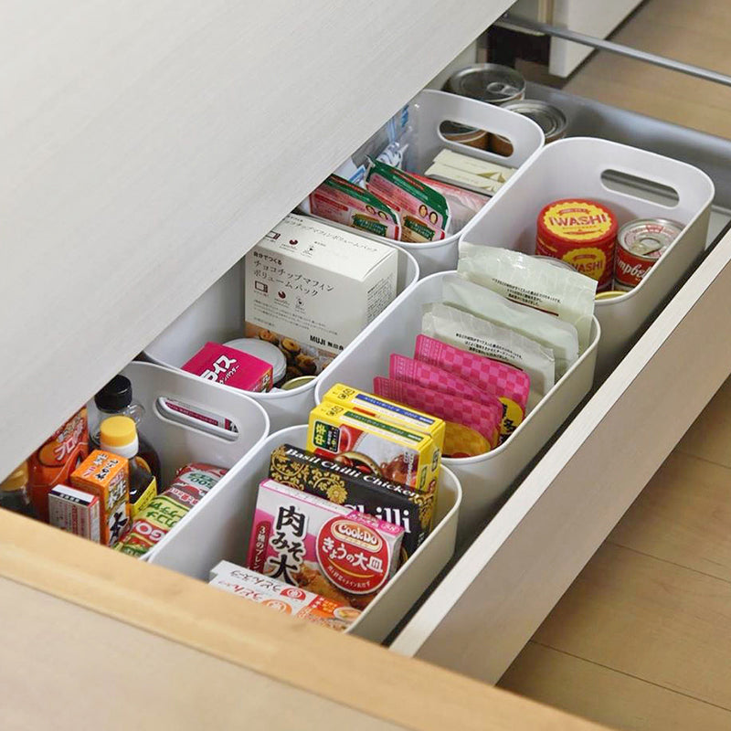 Simply Modular - Shimoyama PE Storage Box Soft Touch Big Shallow Size without lid (Gray) (4844148555810)
