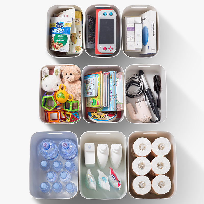 Simply Modular - Shimoyama PE Storage Box Soft Touch Big Shallow Size without lid (Gray) (4844148555810)