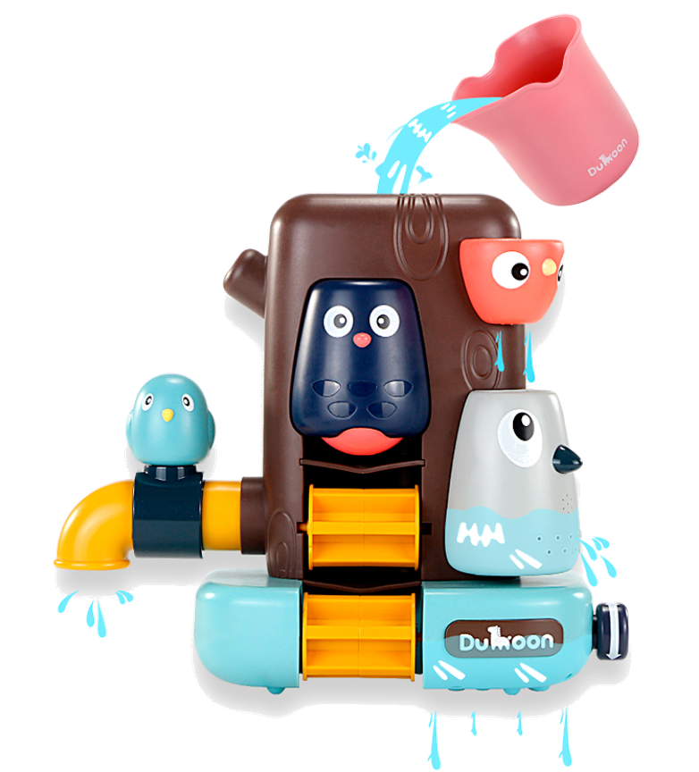 Baby Prime - Happy Tree House Bath Toy (4533812658210)