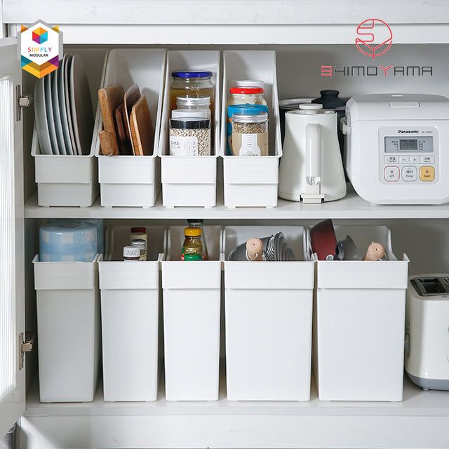 Simply Modular - Shimoyama Middle Kitchen Box with Wheel (White) (4844148621346)