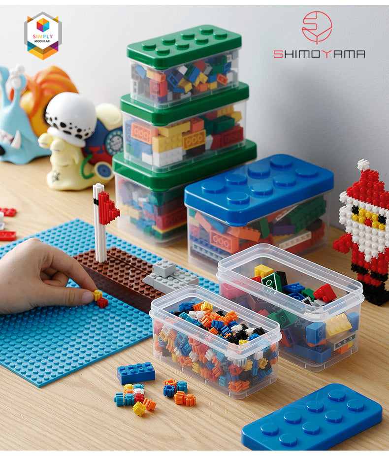 Simply Modular - Shimoyama Lego Box Set of 3 (Red) (4844148883490)