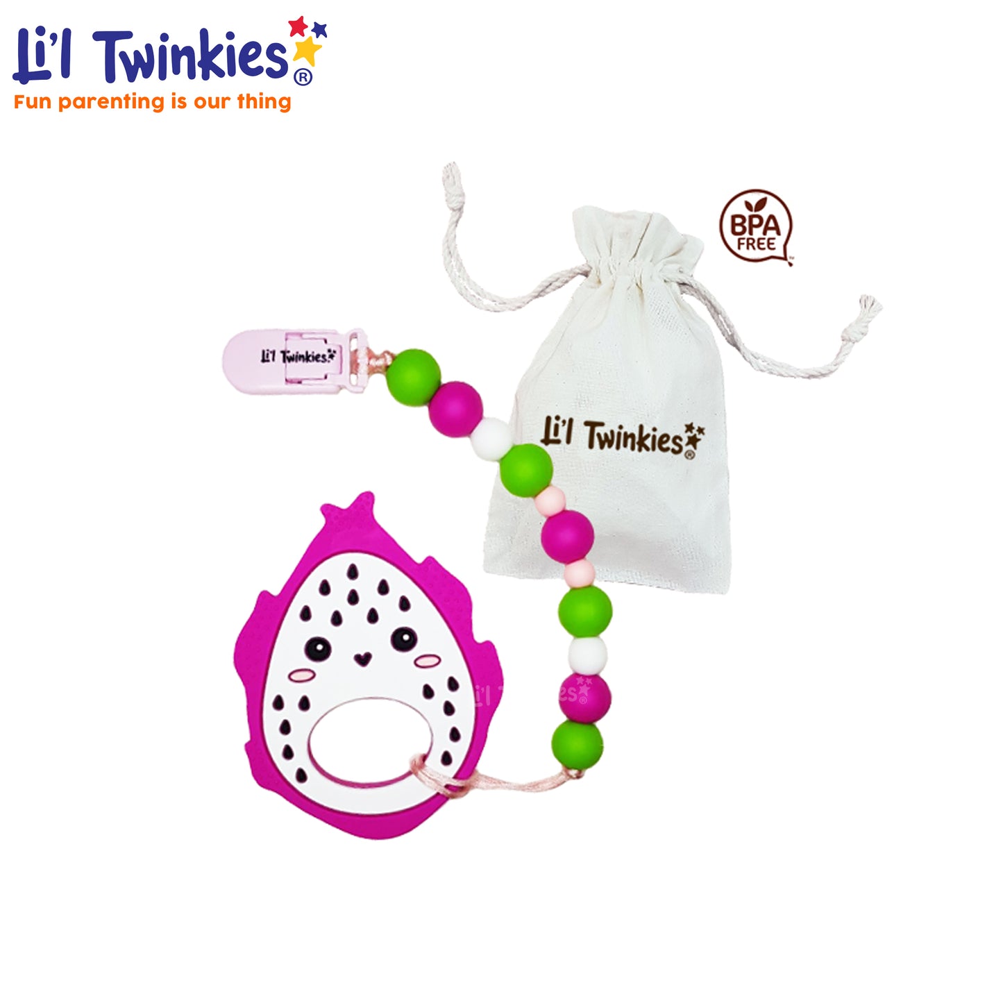 Li'l Twinkies - Teether w/ Clip-On (4563412615202)
