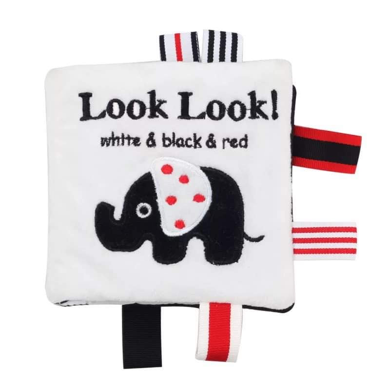 Infantway - Huggabooks Visual Training Felt Cloth Book (4860835758114)