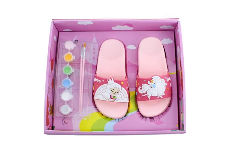 Kids Art Slippers - Kids' Art Slippers (6546281594914)