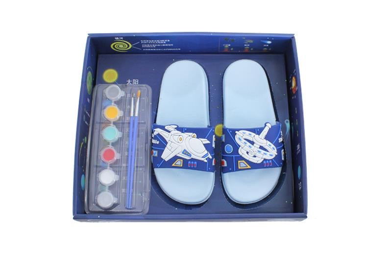 Kids Art Slippers - Kids' Art Slippers (6546281594914)
