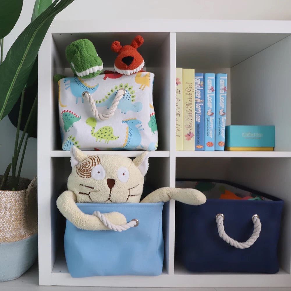 Baboo Basix - Kids Dinosaur Storage Bin (6551359160354)