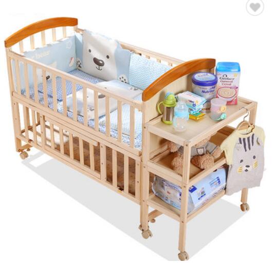 Little Hippo Maggie 6-in-1 Baby Crib - Main Image