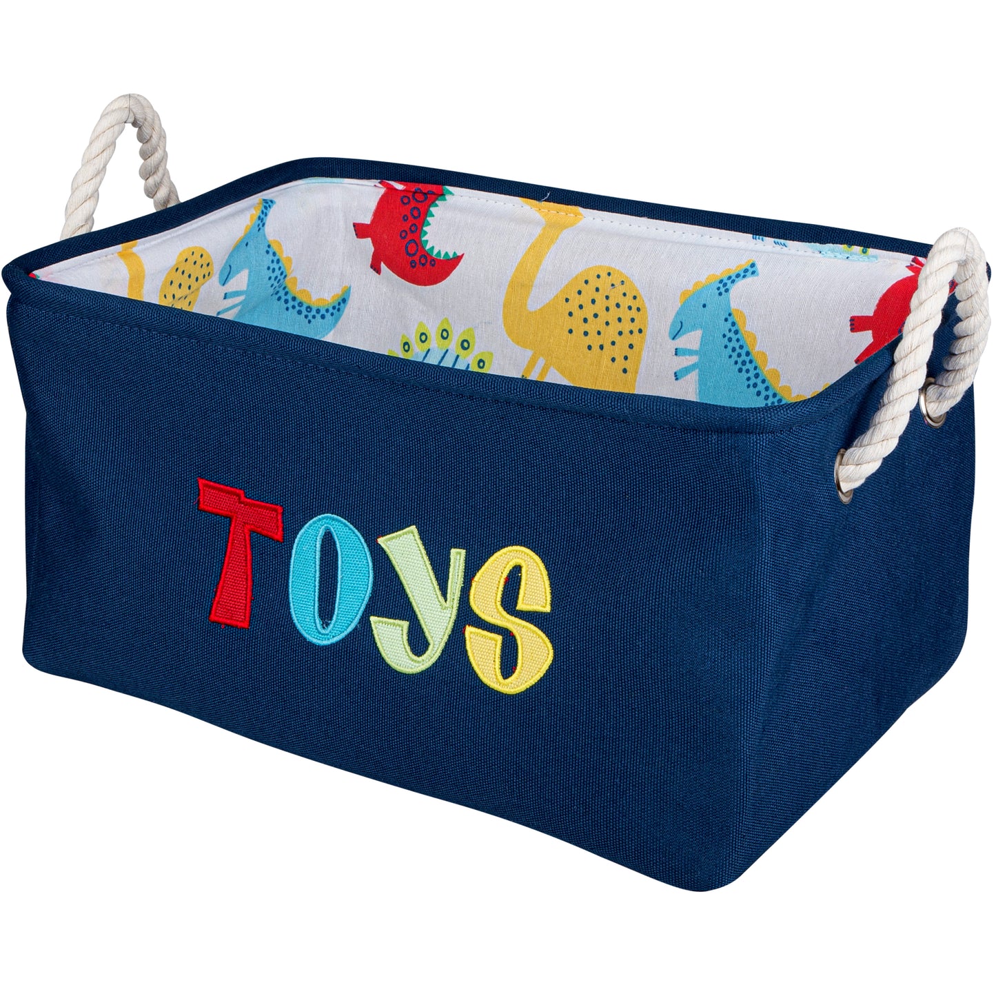 Baboo Basix - Kids Dinosaur Storage Bin (6551359160354)
