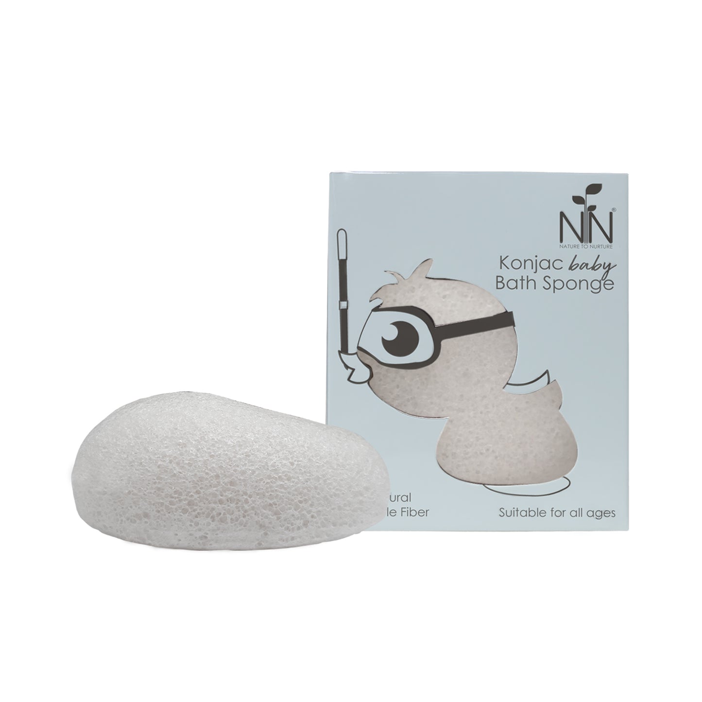 Nature to Nurture - Konjac Baby Bath Sponge (6571817107490)