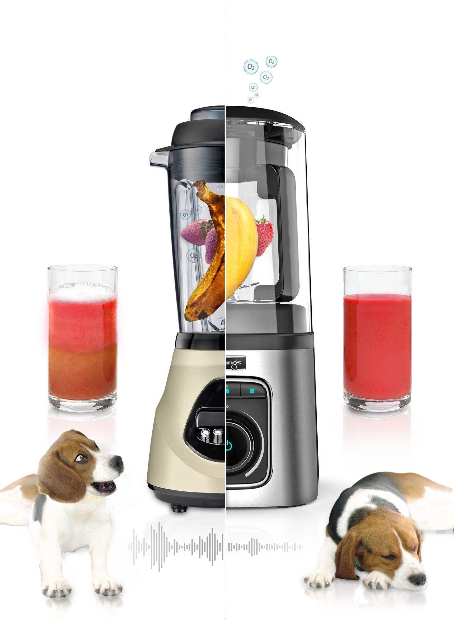 Kuvings - SV-500Mn High Speed Quiet Vacuum Blender (4561813667874)