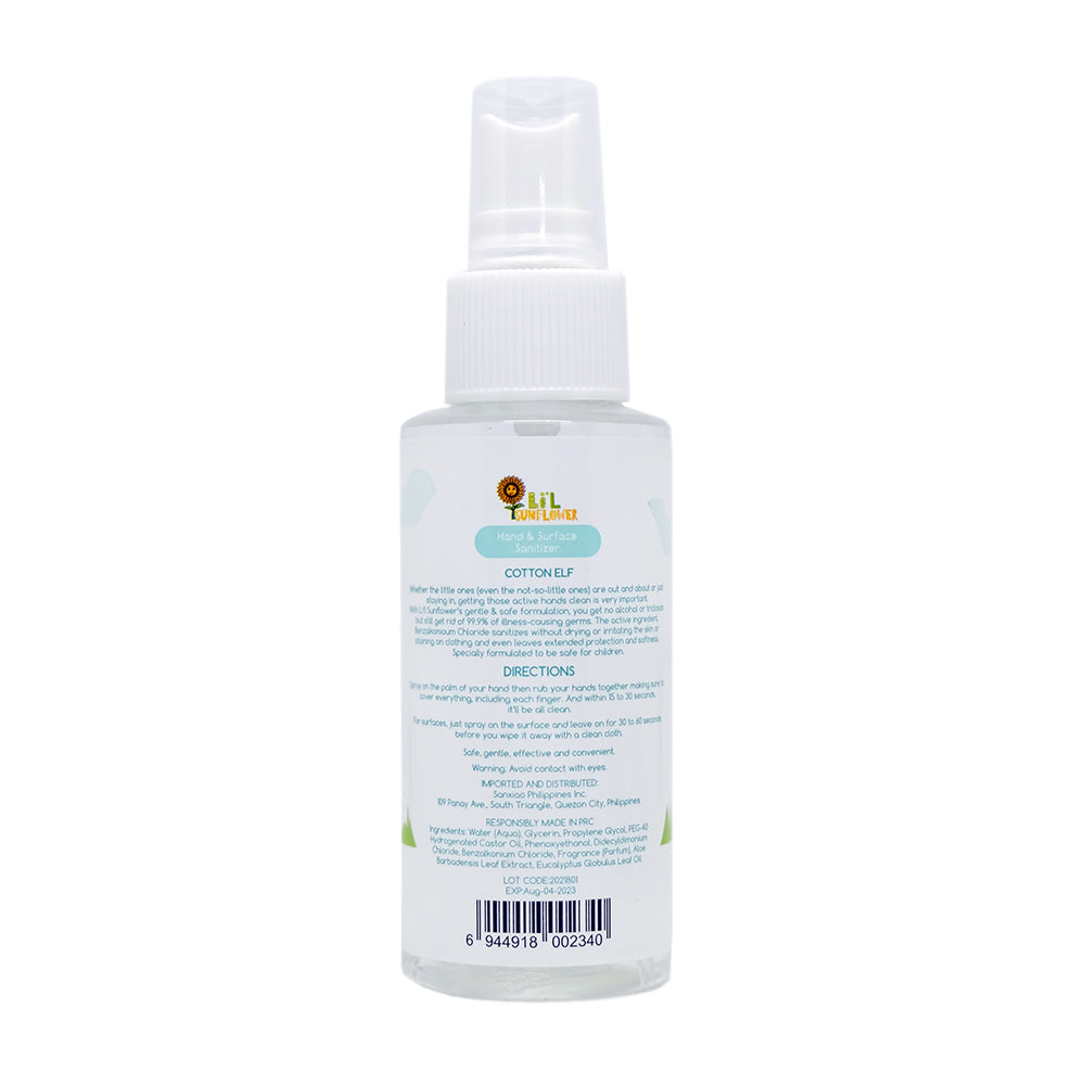 Li'l Sunflower - Hand and Surface Sanitizer Cotton Elf (6537696903202)