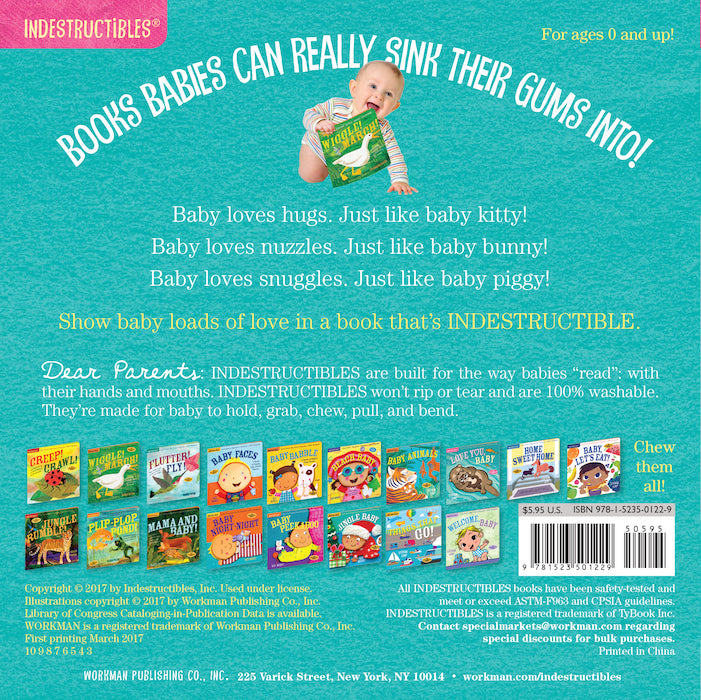 Indestructibles - Chew-proof Rip-proof Nontoxic 100% Washable Books (7072240238626)