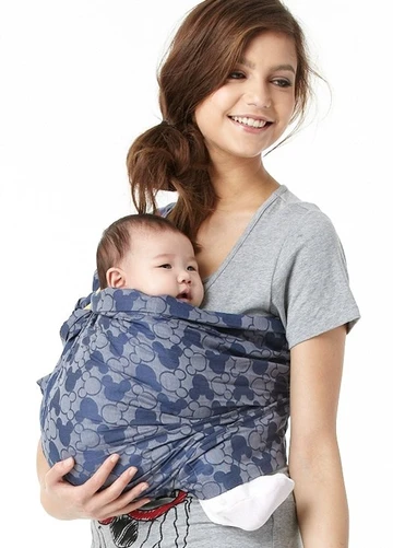 Mamaway - Mickey Kaleidoscopes Baby Ring Sling (4605443276834)