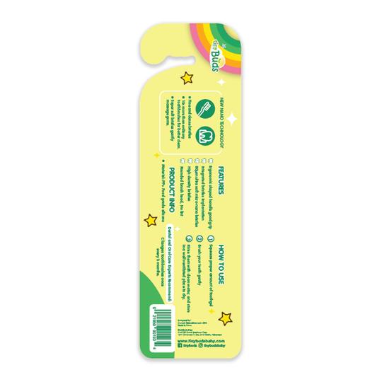 Tiny Buds - Micro Bristle Baby Teether Brush (7 - 11 Months) (6819816669218)