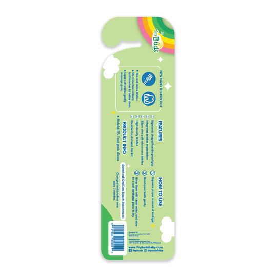 Tiny Buds - Micro Bristle Toddler Brush (1-3 Yrs Old) (6819818045474)