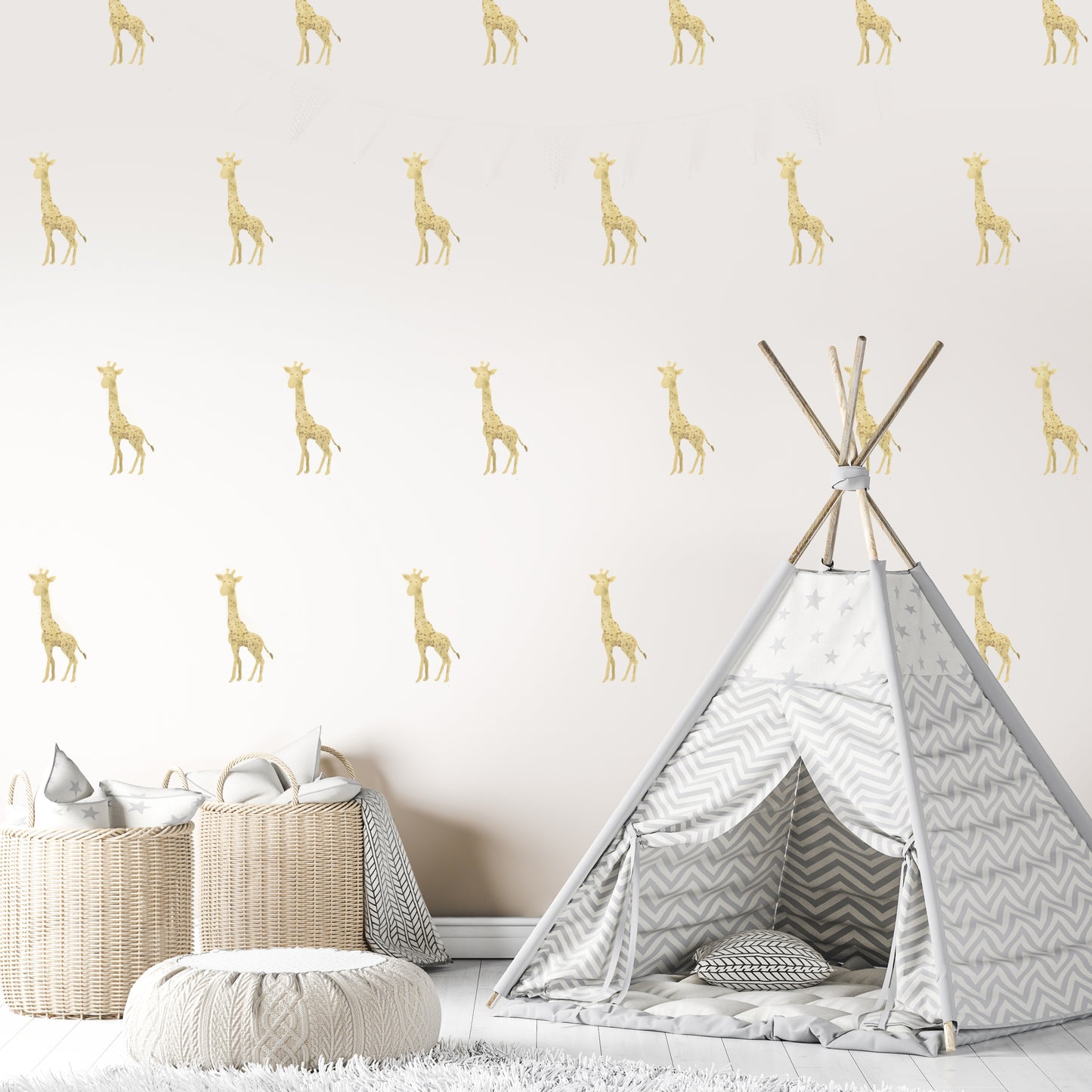 Baboo Basix - My Tall Friend Peel and Stick DIY Wall Decals (6541102907426)