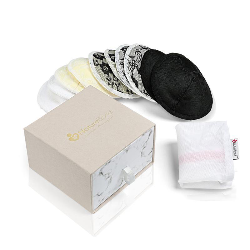 Naturebond™ - Naturebond Lace Style Bamboo Cotton Nursing Pads (4810261823522)