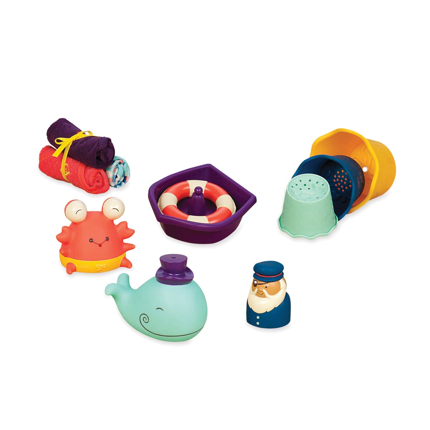 B. Toys - Wee B. Splashy Tub Time Set (4539065368610)