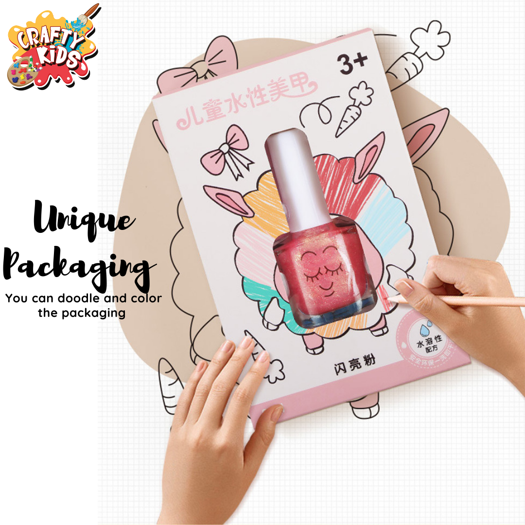 Crafty Kids - Washable Nail Polish for Kids (4860832415778)