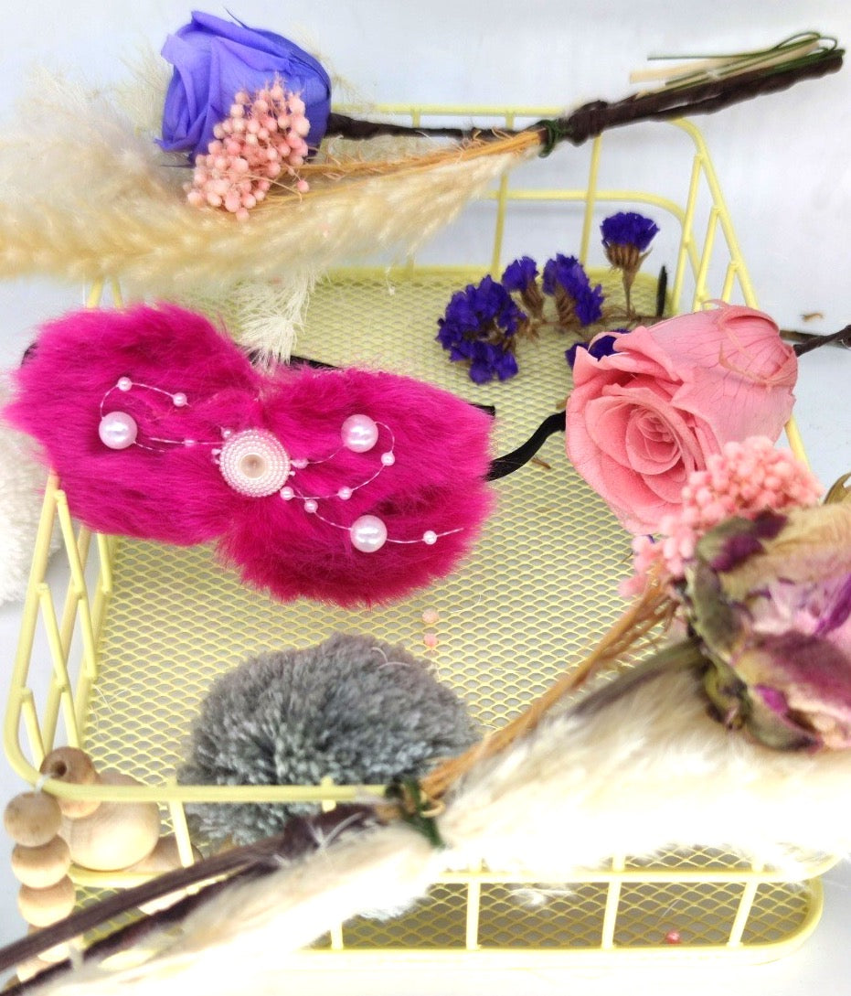 Clean Beauty Society - Nicole Feather Hair Band (6572751093794)