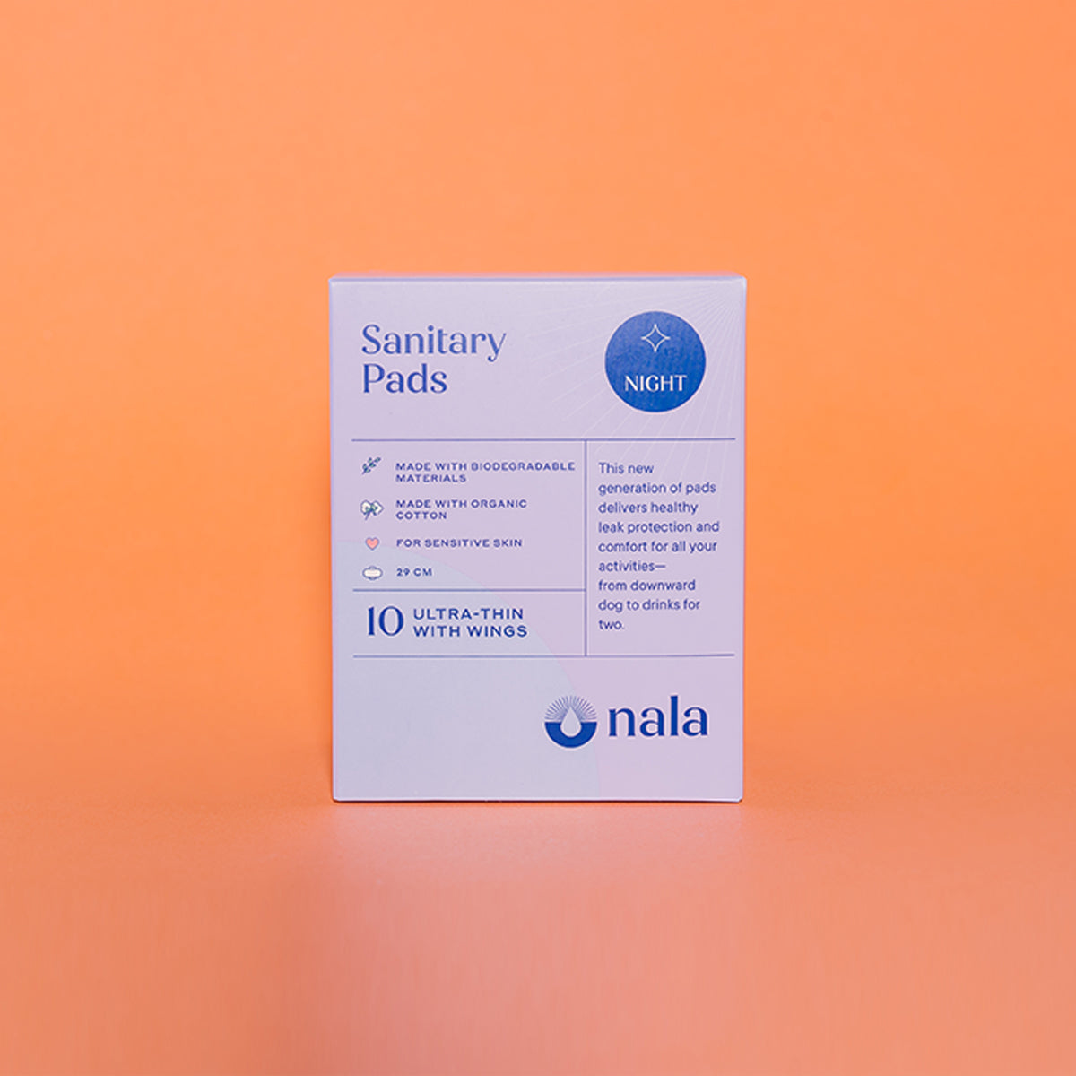 Nala Woman - Biodegradable Night Pads (4826177830946)