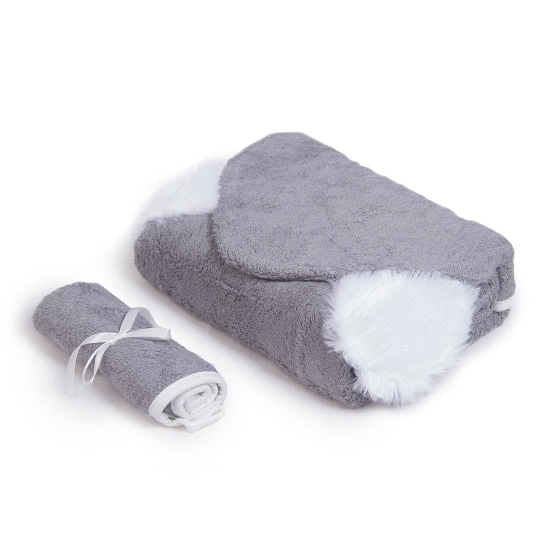 Nuborn - Bamboo Hooded Towel & Washcloth Set (4601615515682)