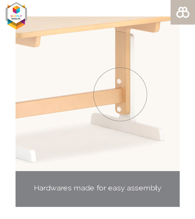 Simply Modular - Boori Adjustable Tidy Learning Table (6569582231586)