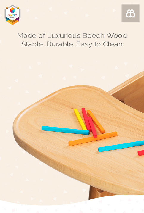 Simply Modular - Boori Adjustable Kids Tidy High Chair (6569580625954)