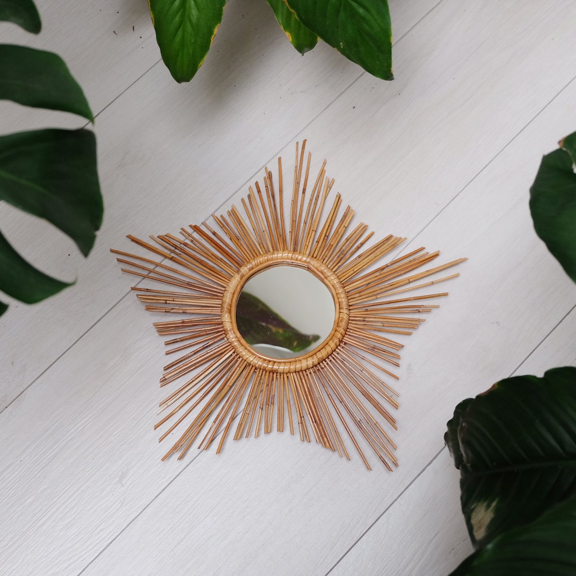 Tropical? - Rattan Mirror (6538022092834)