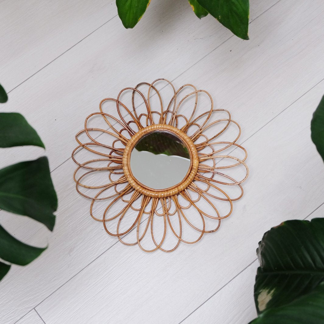 Tropical? - Rattan Mirror (6538022092834)
