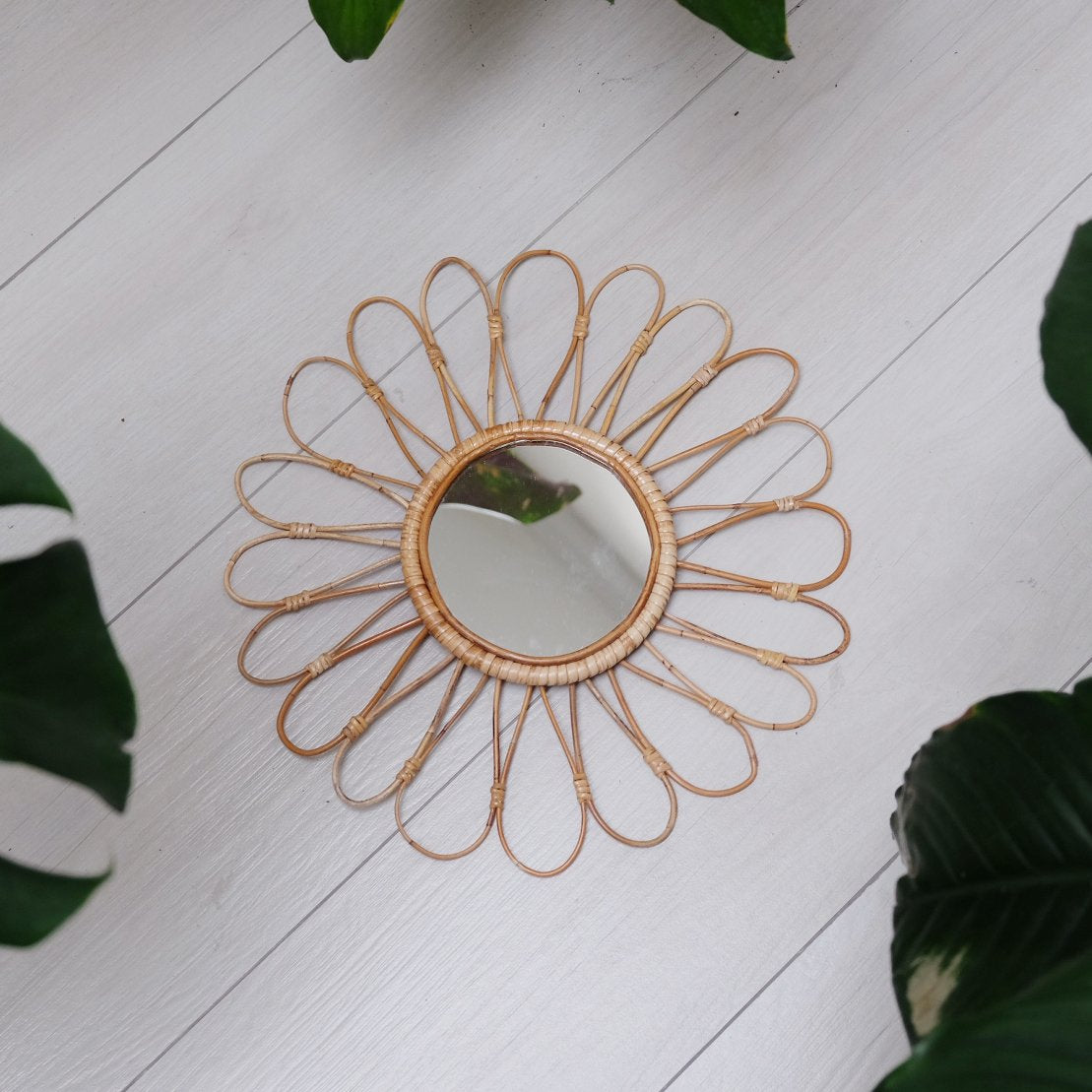 Tropical? - Rattan Mirror (6538022092834)