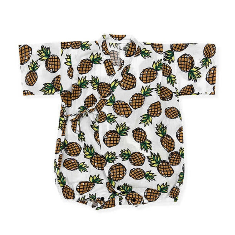 BORNY Korea - 100% Cotton Tie-Side Onesies (6794260185122)