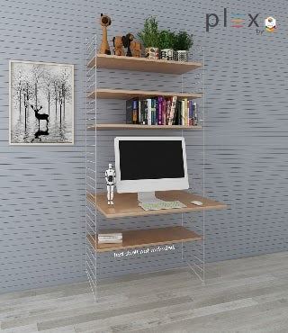 Simply Modular - Plex Work Table Set (4820457881634)