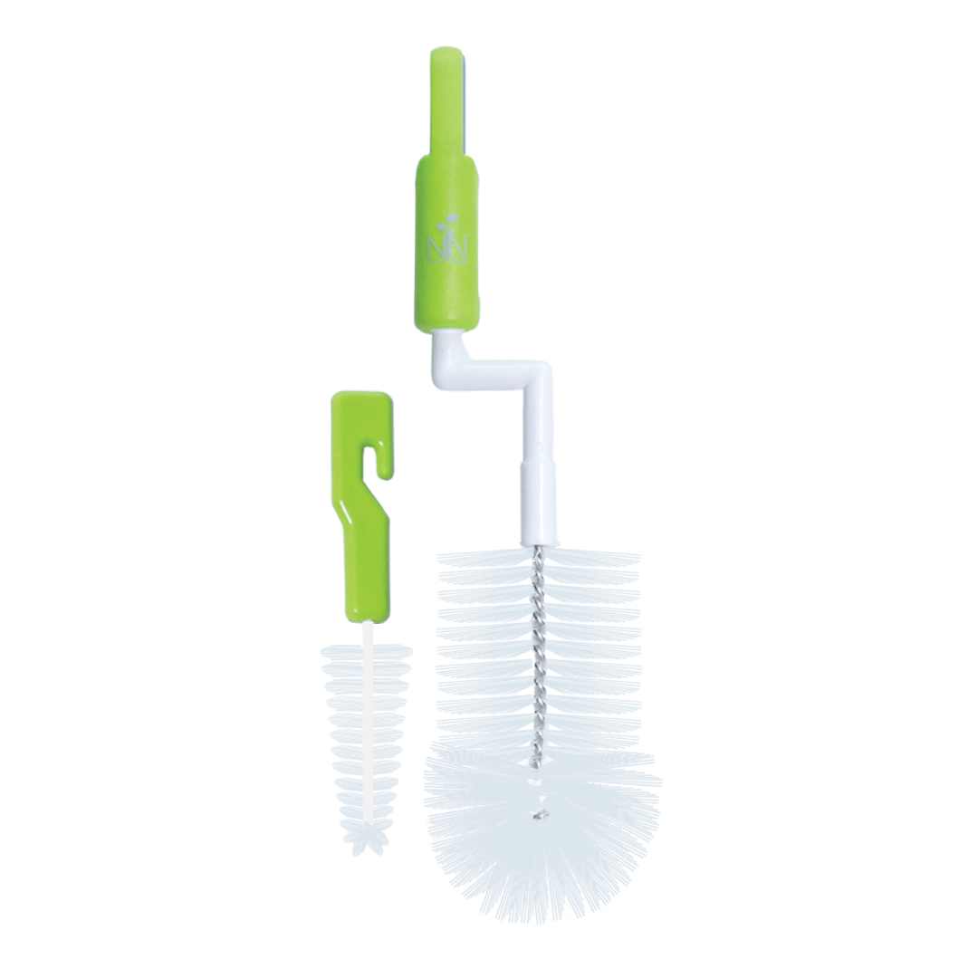 Nature to Nurture - Rotary Bottle and Nipple Brush (4564303183906)