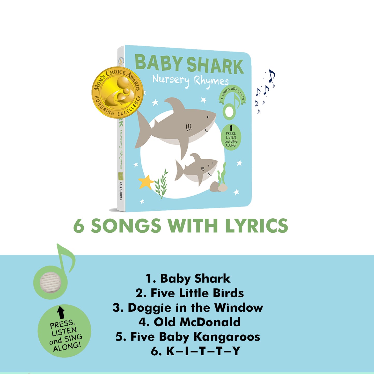 Cali's Books - Baby Shark Nursery Rhymes (6794273194018)