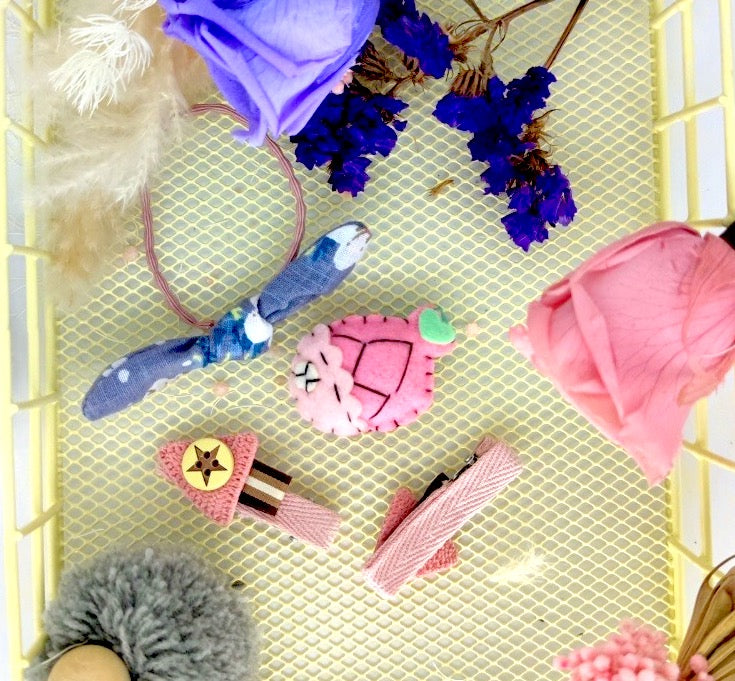 Clean Beauty Society - Sab Hair Plush Clip 3-pcs Set (6572750929954)