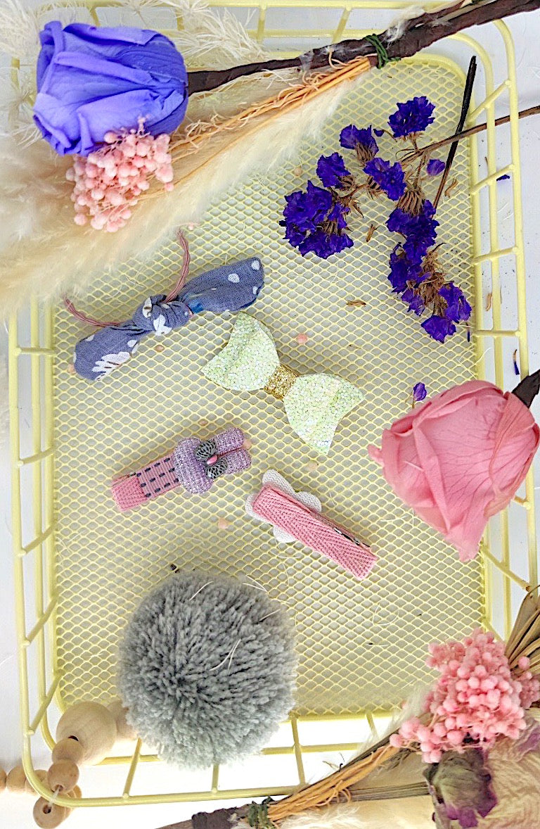 Clean Beauty Society - Sab Hair Plush Clip 3-pcs Set (6572750929954)