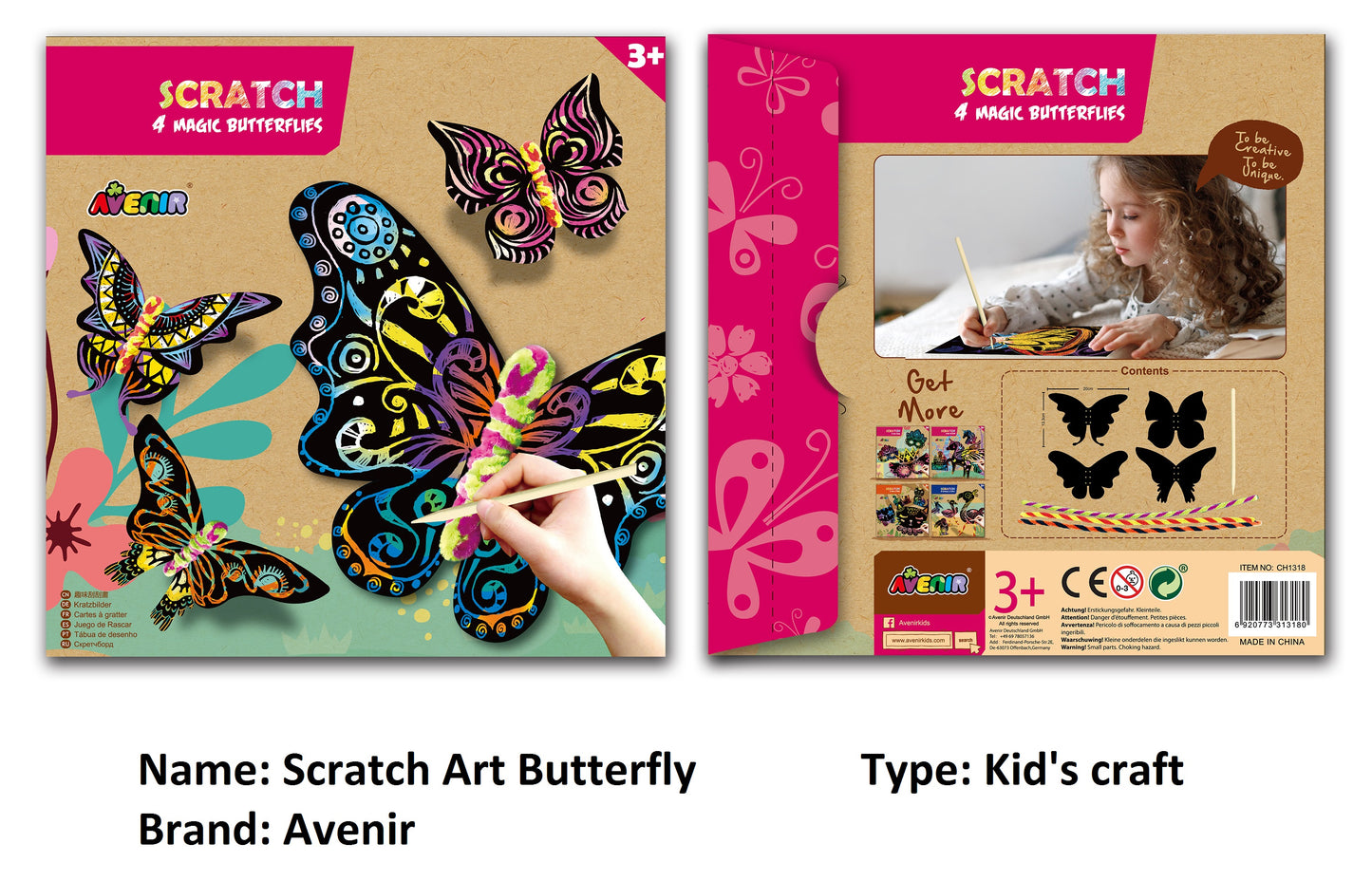 Clean Beauty Society - Avenir Scratch Art (4532353040418)