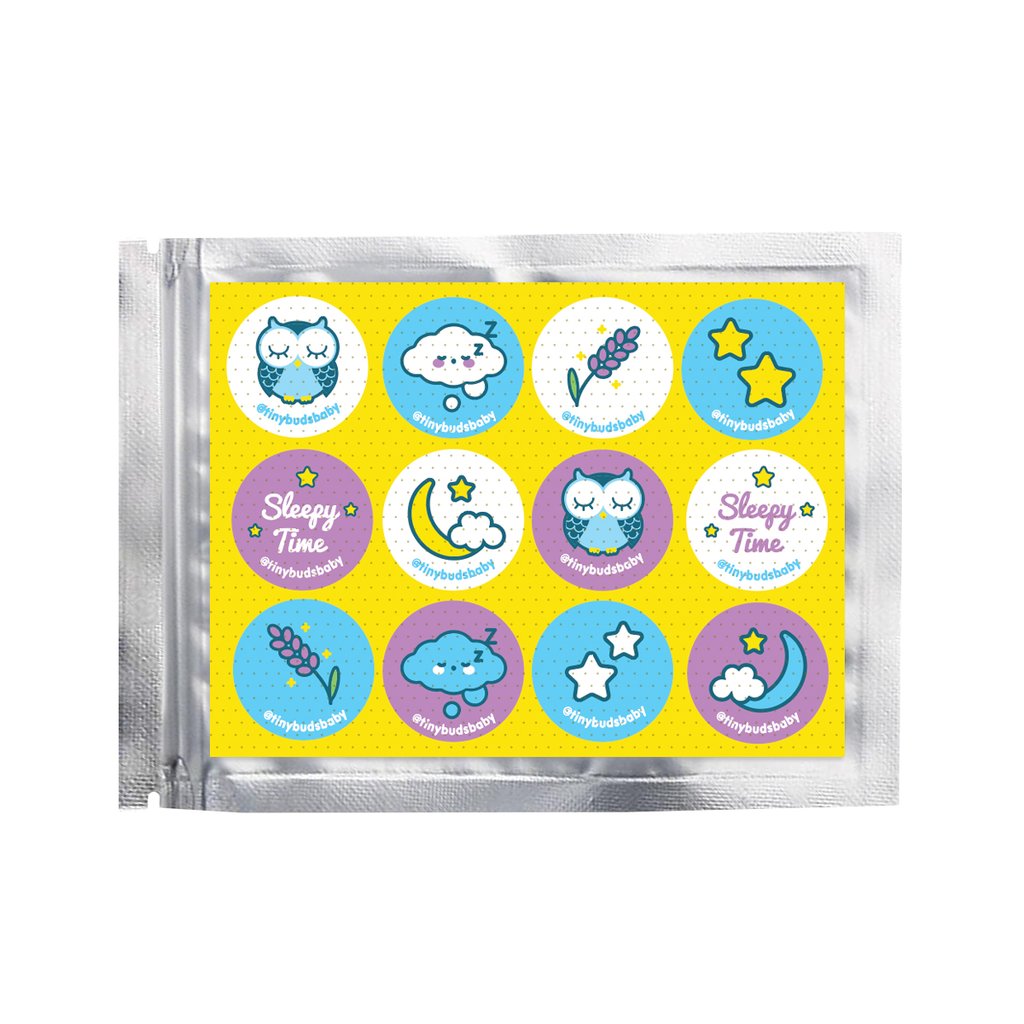 Tiny Buds - Sleepy Time Stick Ons (12pcs) (6559260672034)