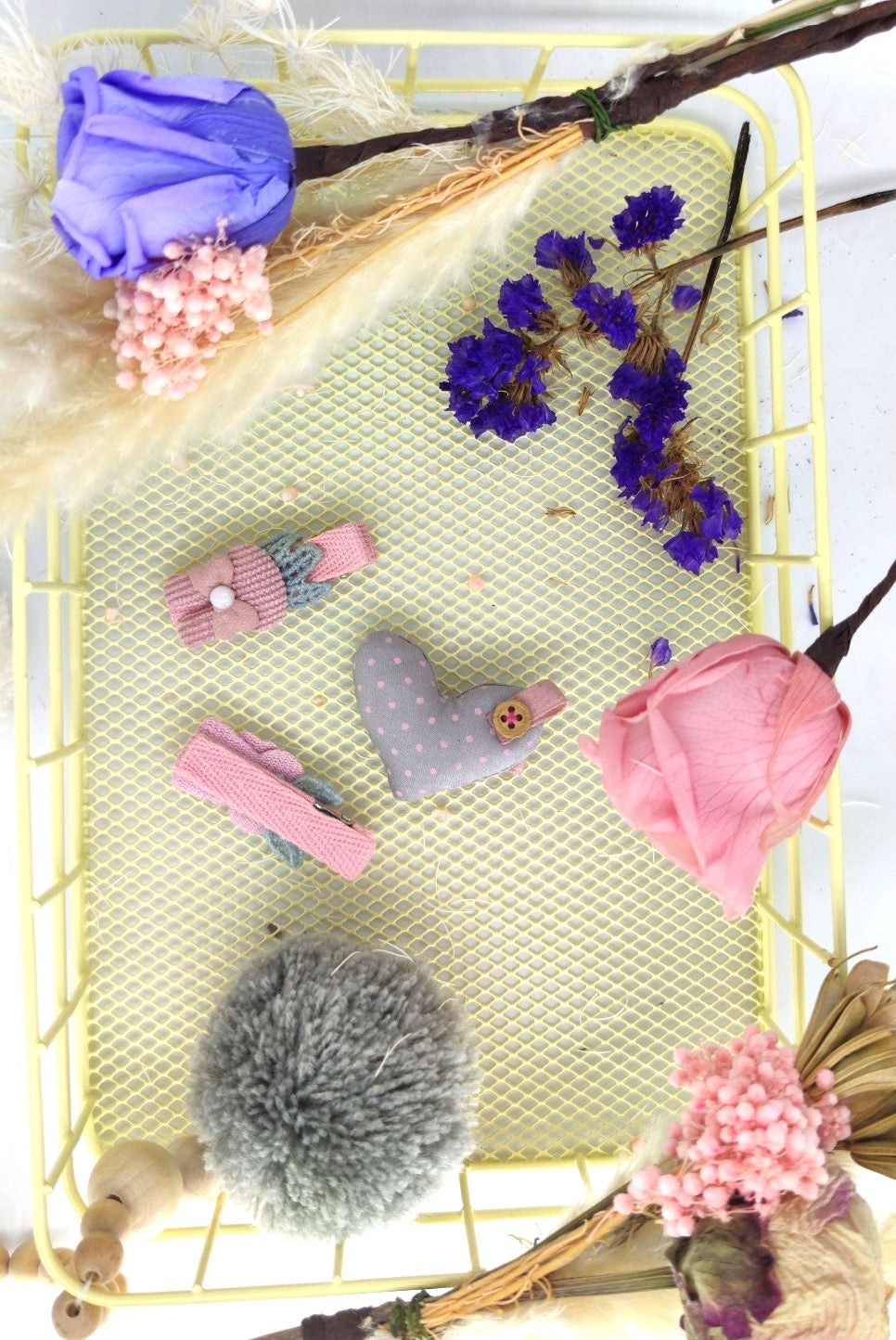 Clean Beauty Society - Sophia Hair Plush Clip 2-pcs Set (6572750897186)